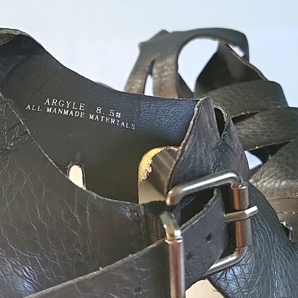 Dollhouse Vegan Leather Stiletto Heels - Picture 3 of 4